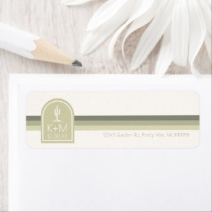 Etiqueta Desert Vibes Wedding Sage Ivory ID1019