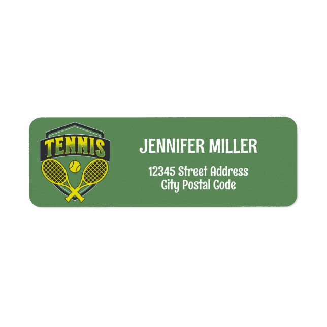 Etiqueta design de tênis para amantes tênis (Frente)