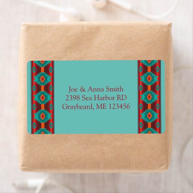 Etiqueta Design geométrica sudoeste (Insitu)