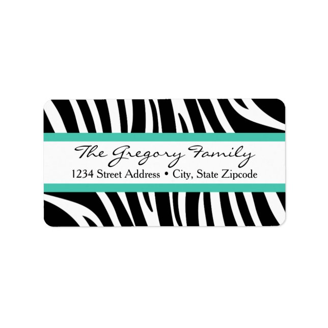 Etiqueta Devolver rótulos de endereço │ impressão zebra ver (Frente)