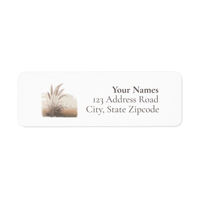 Etiqueta DEVOTION - return address labels (Frente)