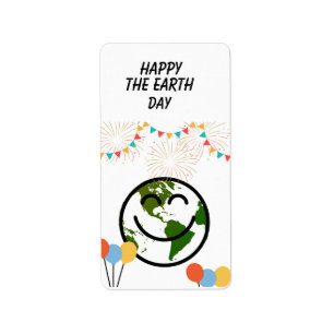 Etiqueta Dia da Terra