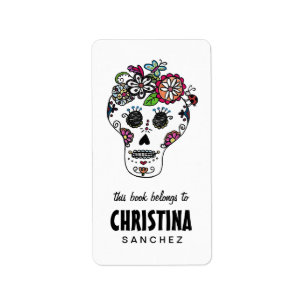 Etiqueta Dia de Los Muertos, Crânio de Açúcar, Livros