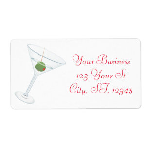 Etiqueta Dirty Olive Martini Thunder_Cove