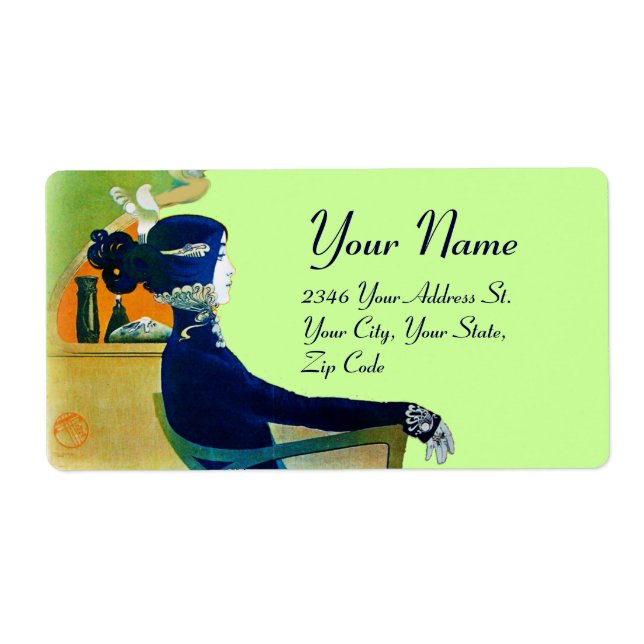 ETIQUETA DIVA EM AZUL (Frente)