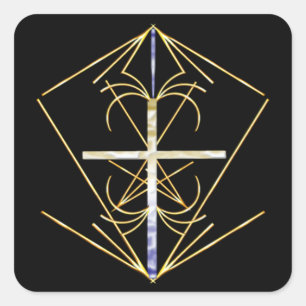 Etiqueta divina da iluminação
