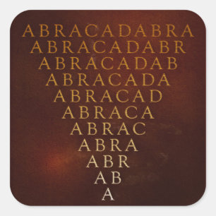 Etiqueta do Abracadabra