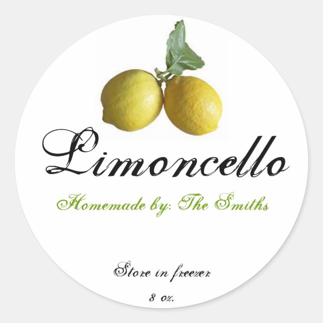 Etiqueta do adesivo (Frente)