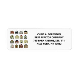 Etiqueta do Agente Imobiliário