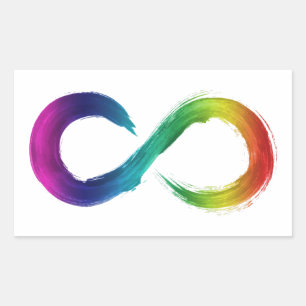 Etiqueta do arco-íris de Neurodiversity