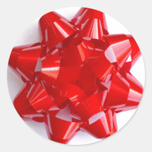 Etiqueta do arco no vermelho