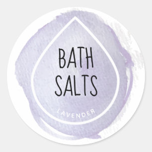 Etiqueta do artesanato do óleo essencial da gota