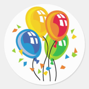 Etiqueta do balão