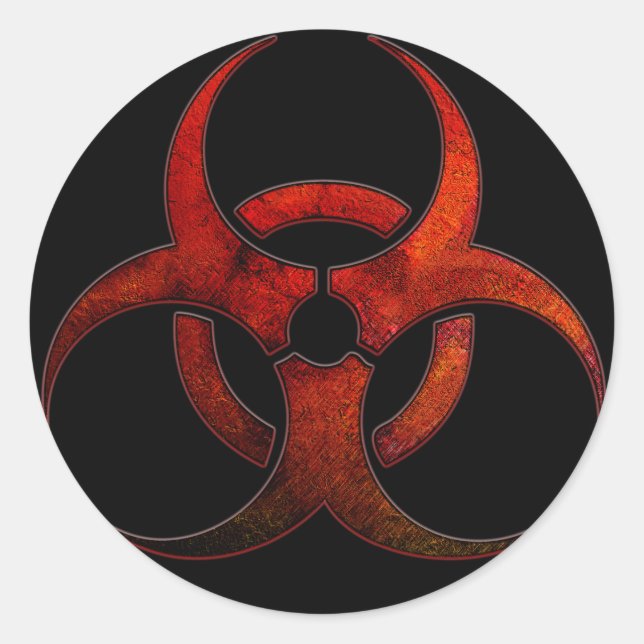 etiqueta do Bio-perigo (Frente)