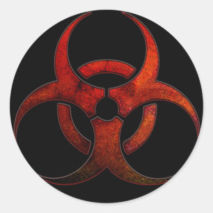 etiqueta do Bio-perigo