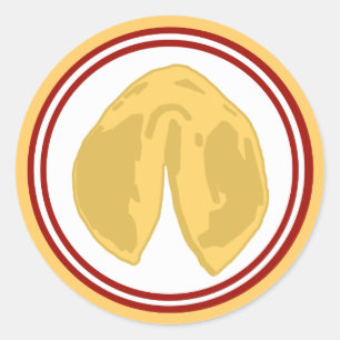 Etiqueta do biscoito de fortuna