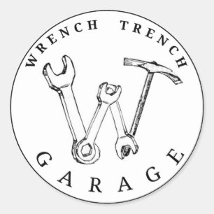 Etiqueta do branco de WTG