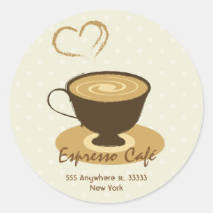 Etiqueta do café