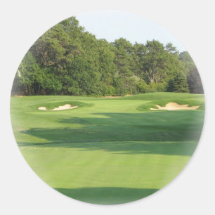 Etiqueta do campo de golfe