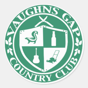 Etiqueta do clube de Vaughns Gap