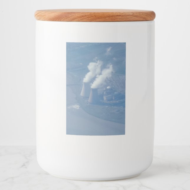 Etiqueta do contêiner da Comida de visualização aé (Frente)