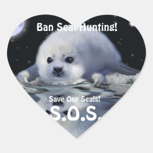 Etiqueta do coração dos animais selvagens da