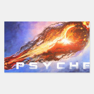 Etiqueta do CSR da missão da psique