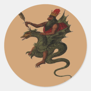 Etiqueta do dragão