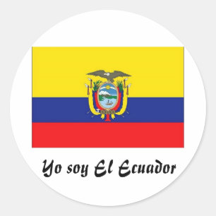 Etiqueta do EL Equador da soja de Yo
