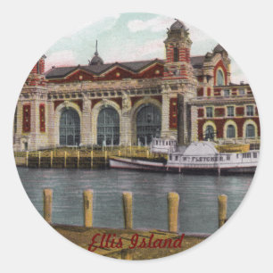 Etiqueta do Ellis Island