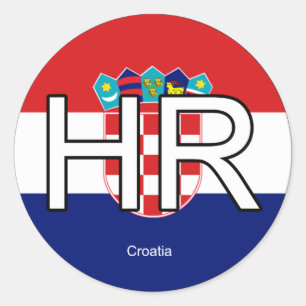 Etiqueta do euro de Croatia