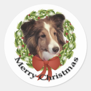 Etiqueta do feriado #2 de Sheltie