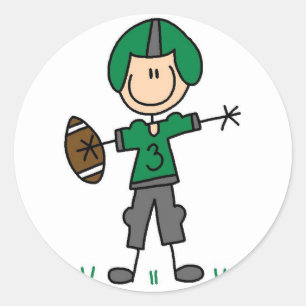 Etiqueta do futebol do esporte