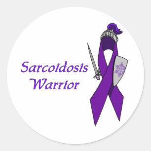 Etiqueta do guerreiro do Sarcoidosis