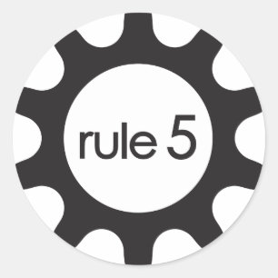 Etiqueta do ícone Rule5