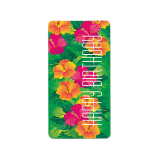 etiqueta do jardim hibiscus ~