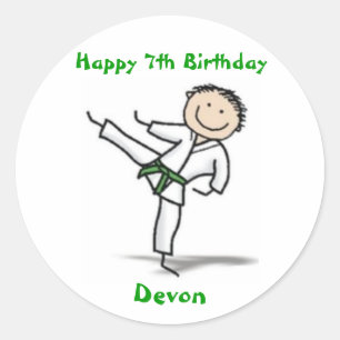 Etiqueta do karaté - cinto verde