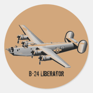 Etiqueta do libertador B-24