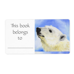 etiqueta do livro do Urso Polar