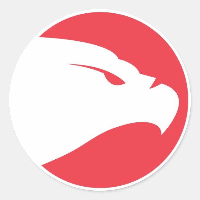 Etiqueta do logotipo de AIRHAWK (Frente)