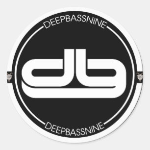 Etiqueta do logotipo de DEEPBASSNiNE