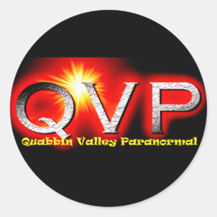 Etiqueta do logotipo de QVP
