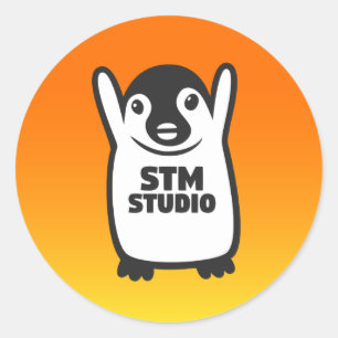 ETIQUETA DO LOGOTIPO DE STM