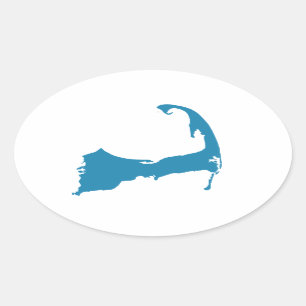 Etiqueta do mapa de Cape Cod