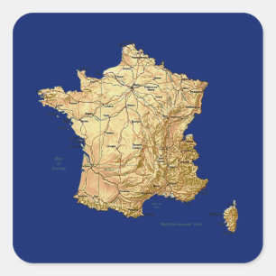 Etiqueta do mapa de France