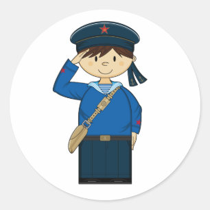 Etiqueta do marinheiro do russo WW2