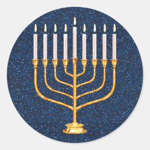etiqueta do menorah