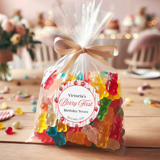 Etiqueta do Morango Treino