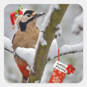 Etiqueta do Natal de Woodies