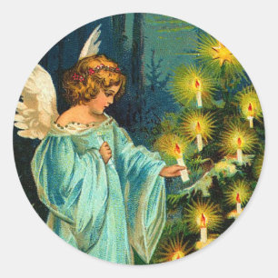 Etiqueta do natal vintage